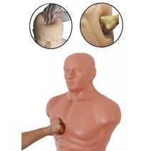 사람샌드백 스트레스 해소 주짓수 체육관 펀칭백, 일반형 S 살색