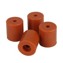 도어 3D 프린터 용 실리콘 젤 핫 베드 레벨링 컬럼 댐퍼 4 개, 01 Orange