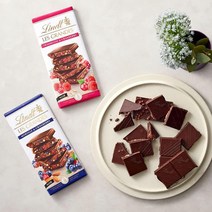 독일직구 Lindt Les Grandes 라즈베리 라즈베리 & 크랜베리 150g, 상세참조, 수량