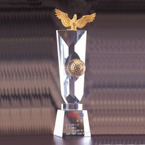 A7449 _ 크리스탈 금속 주석 청동 독수리 이글 알바트로스 트로피 기념패 상패 골프 이글패 eagle albatross, 금속독수리