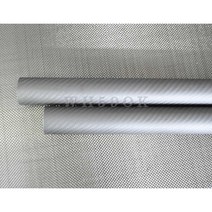 RC액슬 카본파이프 탄소 섬유 튜브 3k Carbon fiber tube 외경 22mm 내경 18mm 19mm 20mm 길이 500mm 탄소 섬유 막대, 2pcs 22x18x500mm 무광