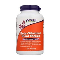 Now 나우푸드 Foods SPO BetaSitosterol 식물 스테롤과 생선기름 180정