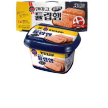 농심 덴마크 튤립 햄 클래식, 3개입, 338g