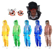 해충 방충복 모기장옷 양봉옷 말벌보호복, 녹색, 방충복 상의