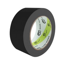 신흥 면테이프 검정 48mm 25M 대용량, 3개