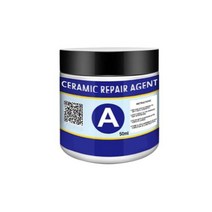 도자기 수리 키트 세라믹 타일 수리 페인트 50ml 접착제 용접 접착제 구멍 스크래치 덴트 고정 주방 싱크대 화장실, Blue