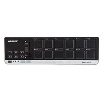 미디컨트롤러 오디오 스피커 홈레코딩 worlde orca mini25 16 rgb 백라이트 트리거 패드가있는 휴대용 25 키 usb 미디 키보드 컨트롤러 8 할당 가능한 컨트롤, 스타일 5