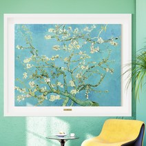 위아트 빈센트 반고흐 작품 명화 그림 액자 인테리어 캔버스 해바라기 아몬드나무, 4.아를의 별이 빛나는 밤