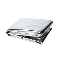 군용반합 백패킹 군용 코펠 야외 생존 응급 처치 군사 구조 키트 비상 담요 방풍 방수 호일 열, [02] 160x210cm, [02] Sliver