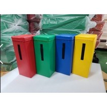 태권도장 사각백(사각블럭), 레드