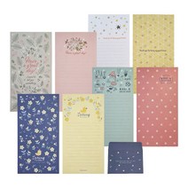 [더조은] 1200 디어 미니 편지지 (1p) 문구용품