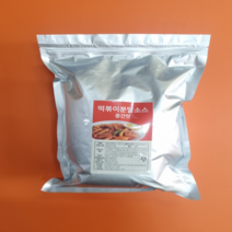 정푸드 떡볶이소스, 2kg, 일반떡볶이 중간맛