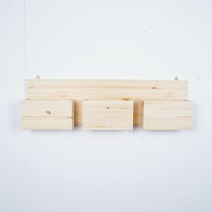 기타 바보사랑[디자인엔씨]레드파인 3칸 다용도 북선반 wf347 (프리미엄)