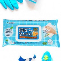 올인원청소티슈 살균소독 일회용 물걸레 청소포 60매