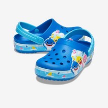 에스마켓 크록스 [ CROCS ]CROCSFUNLAB BABY SHARK [ 펀랩 베이비 샤크 ] (206704_4JL) 키즈 남아 크록스 샌들 NC이천점 에스마켓