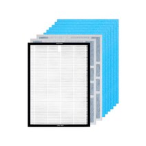 [필터테크] 청호 이과수가습공기청정기 CHA-500AH 편백나무숯 공기청정기필터 세트, 상세 설명 참조