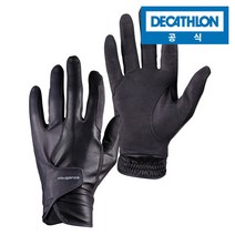 GLVS500 남성용 승마 장갑, S, 블랙