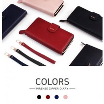 제이스토어 / 피렌체지퍼다이어리 LG X6 2019 LM X625N, LG X6 2019_피렌체지퍼D 블랙