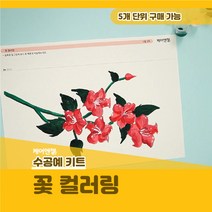 케어엔젤 주간보호센터 요양기관 프로그램 시니어 미술 키트 재료 꽃 컬러링