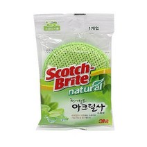 거품풍성 간편설거지 아크릴 주방수세미 산업용 냄새제거 부엌 싱크대청소 레스토랑, 1개, 상세페이지참조