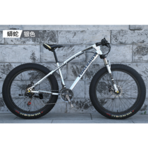 풀샥 MTB 자전거 고급 오프로드 두꺼운 타이어, 디자인 7_27단_24 인치