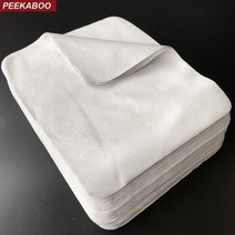 안경 세척 청소 렌즈 눈세척 초음파 Peekaboo-마이크로파이버 스웨이드 클리닝 천 로고 커스텀 100PCS 175mm x 145mm 그레이 스크린 와이프 고품질 선글래스