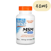닥터스베스트 엠에스엠 MSM 1500mg 120정, 1개