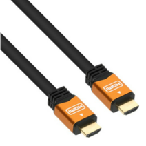 넷메이트 4K HDMI V2.0 골드메탈 케이블 NM-HM03GZ, 2개, 3m.