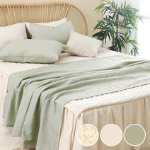 [올리비아데코]뱀부 시어서커 리플 여름 배이불(S)