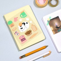 7321 2023년 나의 색 나의 하루 다이어리 vol.5 [날짜형 만년형 플래너], 코지그레이_만년형