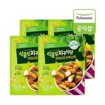 [풀무원]풀무원 식물성지구식단 크리스피 두부스틱 400g x 4봉, 크리스피 두부스틱[400g] x 4봉