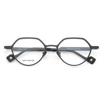 퓨어 티타늄 동글이 동그란 안경 안경테 안경태테 세련된 다이아몬드 방패 Rx 안경태태 핑크 퍼플 남성 여성