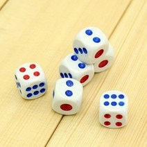 6P 고랑몰라 육면체 주사위 체육교구