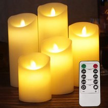 도매창고 흔들리는 움직이는 LED 캔들 리모컨 양초 촛불 전자 무드등 감성 조명 인테리어 수유등, 컨트롤-LED흔들촛불-S