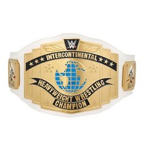 White 2014 WWE Intercontinental Championship Commemorative Title Belt, No Size