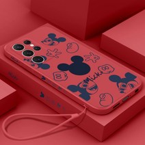 미키마우스 Samsung S23 폰케이스 갤럭시 S23U S22U 케이스 S21U실리콘 올인 클루시브