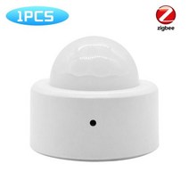 PIR 모션 스마트 센서 무선 바디 적외선 감지기 보안 Tuya Life 앱 제어 알렉사 구글 홈, Zigbee 1pcs