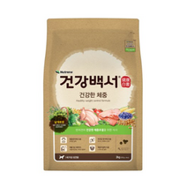 뉴트리나 건강백서 건강한체중 강아지사료 2kg, 8개