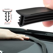 자동차 대시 보드 방음 고무 씰 스트립 Fiat 500 Panda Stilo Punto Doblo Grande BravoDucato 용