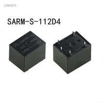 5PCS 원래 새로운 릴레이 SARM-S-112D4 12V 15A 14VDC 5PIN 자동차 장난감 어린이