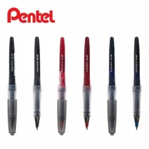 기타 펜텔 수성펜 만년필식 트라디오 리필 MLJ20, 블루