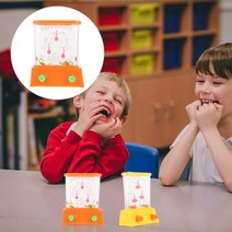 용 워터 토스 링 4 개 장난감 게임 핸드 헬드, 빨간