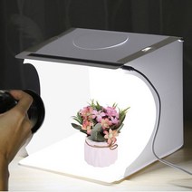 편리한 듀얼led포토박스 셀프 미니스튜디오 사진관 간이 제품촬영 제품사진촬영 군밤이네, 포토박스B 20Cm