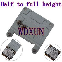 미니 PCI-E 전체 높이에서 높이까지 금속 프레임 무선 풀 사이즈 브래킷 랙 높이 카드 WIFI 3G 전용, 한개옵션0