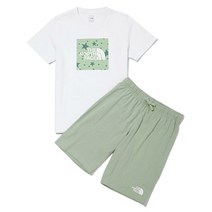 [노스페이스] 키즈 파티 크류 세트 NT7UN13S_WHT