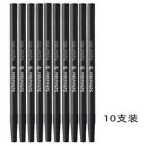 독일 슈나이더 탑볼 850 젤 펜 리필 롤러 볼 펜 0.5mm 펜촉 리필 교체 가능 리필 블랙/블루/레드 필기구, 블랙 10개