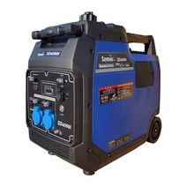 SENDAI 저소음 인버터 발전기 SD4000i 무소음 휴대용 방음형 발전기 3.8KW, 1개