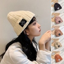 오너클랜 겨울비니 패션비니 보들보들 스마일비니 여자비니_WB23B3F