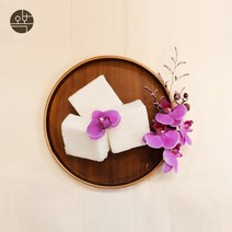 오복떡집 백설기 떡 멥쌀 천일염 백일 돌 생일떡 무지게백설기 가래떡 절편 식사대용 맞춤케잌 선물세트 개별포장, 2박스, 850g