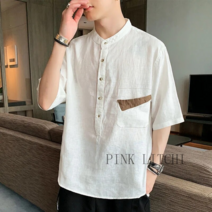 [PINK LITCHI]남자 여름 개량한복 반팔 셔츠 NB6 WJ1031